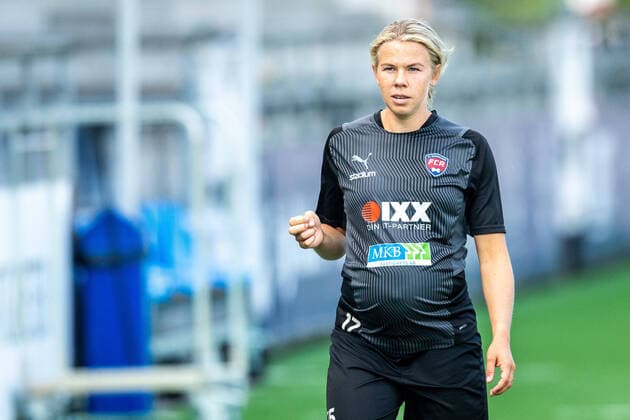 210830 Jessica Wik during a training session with FC Rosengard ahead of the UEFA Champions League qualifying on August 30, 2021 in Malmö Photo Christoffer Borg Mattisson BILDBYRAN COP 261 CB0108 fotboll football soccer fotball uefa women s champions league fc rosengard träning bbeng training samuelsson,  Copyright: CHRISTOFFERxBORGxMATTISSON BB210830CB008