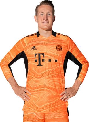 Football 1 Bundesliga Season 2021 2022 29 08 2021 Photo session FC Bayern Muenchen Goalkeeper Ron Torben Hoffmann FC Bayern Muenchen