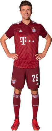 Football 1 Bundesliga Season 2021 2022 29 08 2021 Photo session FC Bayern Muenchen Thomas Mueller FC Bayern Muenchen