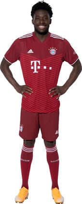 Football 1 Bundesliga Season 2021 2022 29 08 2021 Photo session FC Bayern Muenchen Alphonso Davies