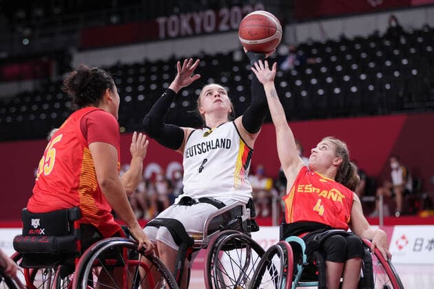 Paralympics Tokyo 2020 in 2021, wheelchair basketball, women, Germany - Spain