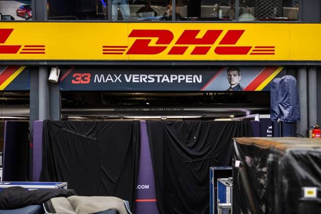 ZANDVOORT Formula 1 teams are building their garages in the pit lane at Circuit Zandvoort At the beginning of September, the Formula 1 race Dutch Grand Prix Zandvoort will be held on this circuit REMKO DE WAAL xVIxANPxSportx xxANPxIVx 436579514
