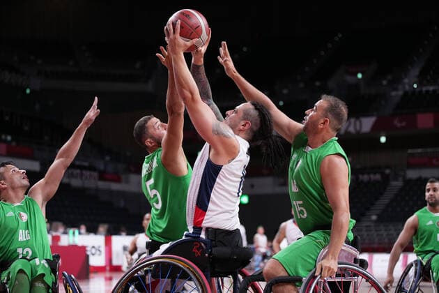 Daniel Diaz (COL), SEPTEMBER 1, 2021 - Wheelchair Basketball : Men s 11th place match between Colombia 70-47 Algeria during the Tokyo 2020 Paralympic Games at Ariake Arena in Tokyo, Japan. Noxthirdxpartyxsales  (168291977)