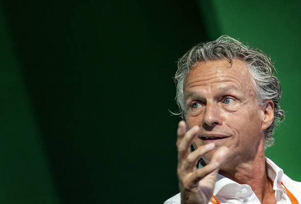 ZANDVOORT Jan Lammers during the press conference For the first time in 36 years, the Formula 1 race Dutch Grand Prix Zandvoort will be held at Circuit Zandvoort KOEN VAN WEEL xVIxANPxSportx xxANPxIVx 436621985