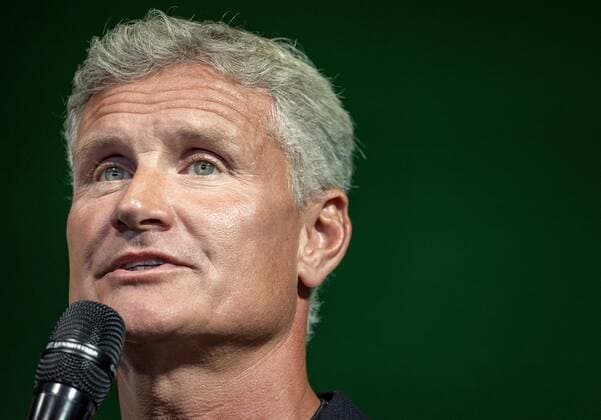 ZANDVOORT David Coulthard during the press conference For the first time in 36 years, the Formula 1 race Dutch Grand Prix Zandvoort will be held at Circuit Zandvoort KOEN VAN WEEL xVIxANPxSportx xxANPxIVx 436622145
