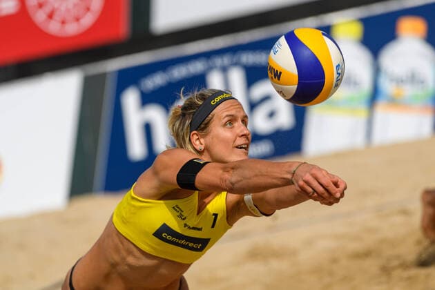 German Beach Volleyball Championships, Timmendorfer Strand, 02 09 2021 Laura Ludwig German Beach Volleyball Championships on 02 09 2021, Timmendorfer Strand Copyright: xBEAUTIFULxSPORTS PeterxWeberx