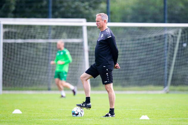 31 08 2021 Football, 2021 2022, Regionalliga West, Training SV Rödinghausen with Carsten Rump First training session with new coach Robert Roelofsen Co coach Rödinghausen Rödinghausen North Rhine Westphalia Germany Training ground Bieren