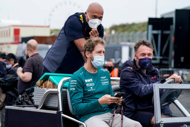 September 2, 2021, Zandvoort, The Netherlands: SEBASTIAN VETTEL of Germany and Aston Martin F1 Team is seen during preparations of the 2021 FIA Formula 1 Dutch Grand Prix at Circuit Zandvoort in Zandvoort, The Netherlands. Zandvoort The Netherlands - ZUMAg147 20210902_zap_g147_018 Copyright: xJamesxGasperottix