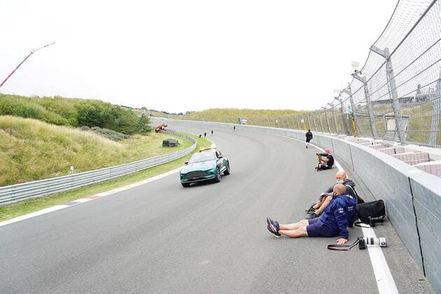 FORMULA 1 HEINEKEN DUTCH GRAND PRIX 2021 02 09 2021, Circuit Park Zandvoort, Zandvoort, FORMULA 1 HEINEKEN DUTCH GRAND PRIX 2021 , in the picture The new steep curve before the start finish straight in Zandvoort nordphotoxGmbHx xBratic nph00250