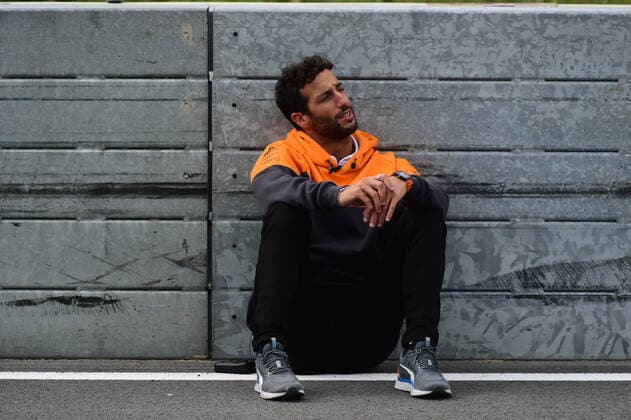 Formula 1 - Dutch Grand Prix - Driver Track Walk Daniel Ricciardo of McLaren F1 Team on track during track walk of Dutch Grand Prix, 13th round of Formula 1 World Championship, WM, Weltmeisterschaft in CM.com Circuit Zandvoort, North Holland, Netherlands, 2 September 2021 Zandvoort North Hollan Netherlands diodato-notitle210902_npWII  Copyright: xAndreaxDiodatox