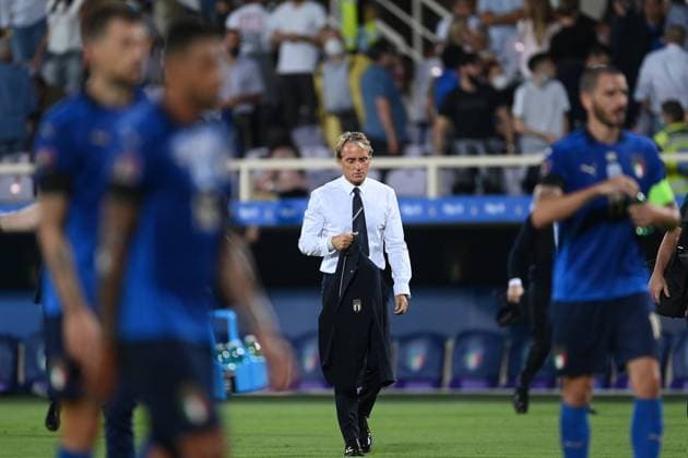 Fußball, WM Quali, Italien - Bulgarien Db Firenze 02 09 2021 - qualificazioni Mondiali Qatar 2022 Italia-Bulgaria foto Daniele Buffa Image nella foto: Roberto Mancini 