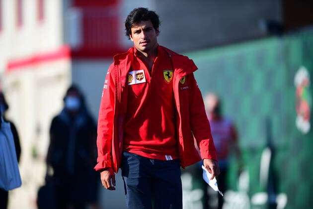 Formula 1 - Dutch Grand Prix - Driver Arrival Carlos Sainz of Scuderia Mission Winnow Ferrari arrive in to the paddock during free practice of Dutch Grand Prix, 13th round of Formula 1 World Championship, WM, Weltmeisterschaft in CM.com Circuit Zandvoort, North Holland, Netherlands, 2 September 2021 Zandvoort North Hollan Netherlands diodato-notitle210903_npMFQ  Copyright: xAndreaxDiodatox