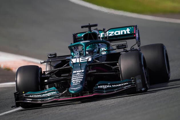 September 3, 2021, Zandvoort, The Netherlands: LANCE STROLL of Canada and Aston Martin F1 Team drives during practice of the 2021 FIA Formula 1 Dutch Grand Prix at Circuit Zandvoort in Zandvoort, The Netherlands. Zandvoort The Netherlands - ZUMAg147 20210903_zap_g147_004 Copyright: xJamesxGasperottix