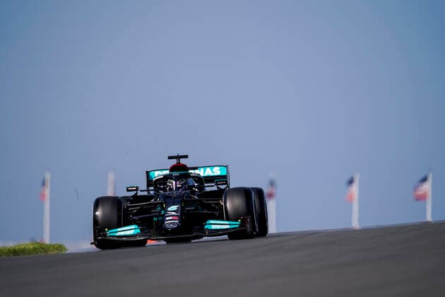 September 3, 2021, Zandvoort, The Netherlands: LEWIS HAMILTON of Great Britain and Mercedes-AMG F1 Team drives during practice of the 2021 FIA Formula 1 Dutch Grand Prix at Circuit Zandvoort in Zandvoort, The Netherlands. Zandvoort The Netherlands - ZUMAg147 20210903_zap_g147_035 Copyright: xJamesxGasperottix