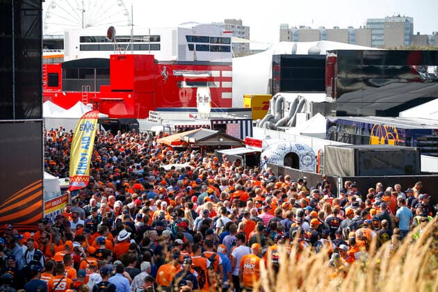 Fans, F1 Grand Prix of the Netherlands at Circuit Zandvoort on September 3, 2021 in Zandvoort, Netherlands Photo by HOCH ZWEI Zandvoort Netherlands