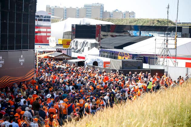 Fans, F1 Grand Prix of the Netherlands at Circuit Zandvoort on September 3, 2021 in Zandvoort, Netherlands Photo by HOCH ZWEI Zandvoort Netherlands