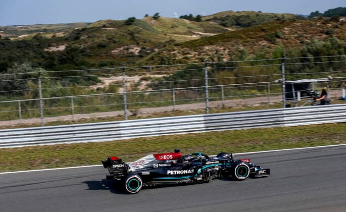 44 Lewis Hamilton GBR, Mercedes AMG Petronas F1 Team , F1 Grand Prix of the Netherlands at Circuit Zandvoort on September 3, 2021 in Zandvoort, Netherlands Photo by HOCH ZWEI Zandvoort Netherlands
