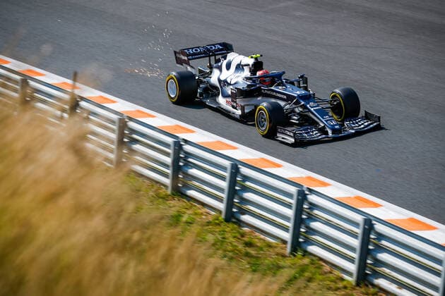 10 GASLY Pierre (fra), Scuderia AlphaTauri Honda AT02, action during the Formula 1 Heineken Dutch Grand Prix 2021, 13th round of the 2021 FIA Formula One World Championship, WM, Weltmeisterschaft from September 3 to 5, 2021 on the Circuit Zandvoort, in Zandvoort, Netherlands FORMULE 1 : Grand Prix des Pays-Bas - Essais - 03 09 21 Dppi Panoramic  20210903_GOODEN__GDN7937