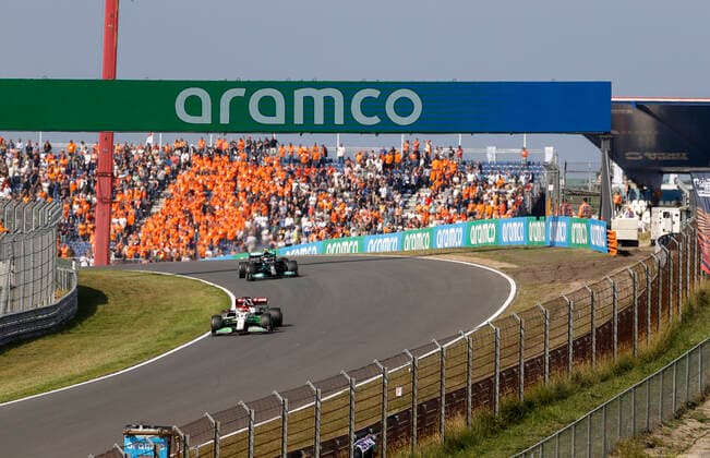 7 Kimi Raikkonen FIN, Alfa Romeo Racing ORLEN , 77 Valtteri Bottas FIN, Mercedes AMG Petronas F1 Team , F1 Grand Prix of the Netherlands at Circuit Zandvoort on September 3, 2021 in Zandvoort, Netherlands Photo by HOCH ZWEI Zandvoort Netherlands