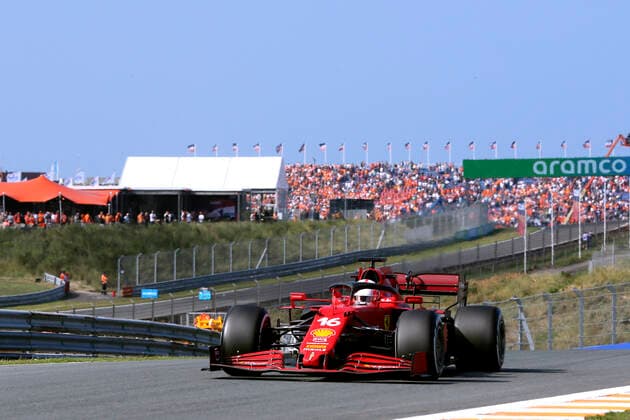 LECLERC Charles Formula 1 Team Scuderia Ferrari F1 Formula one GP of Netherlands 2021 Circuit Park Zandvoort on 03 September 2021