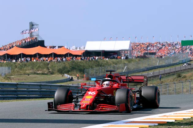 LECLERC Charles Formula 1 Team Scuderia Ferrari F1 Formula one GP of Netherlands 2021 Circuit Park Zandvoort on 03 September 2021