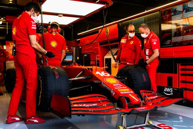 F1 Grand Prix of the Netherlands 16 Charles Leclerc (MON, Scuderia Ferrari Mission Winnow), F1 Grand Prix of the Netherlands at Circuit Zandvoort on September 3, 2021 in Zandvoort, Netherlands. (Photo by COLOMBO IMAGES FIA Pool via HOCH ZWEI) Zandvoort Netherlands Poolfoto HOCH ZWEI Pool COLOMBO IMAGES ,EDITORIAL USE ONLY