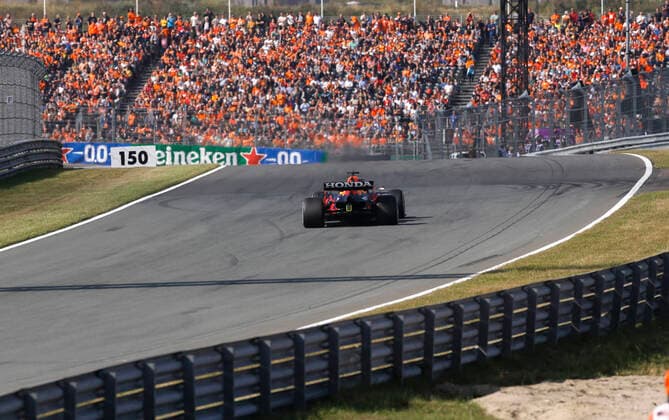 33 Max Verstappen NED, Red Bull Racing , F1 Grand Prix of the Netherlands at Circuit Zandvoort on September 3, 2021 in Zandvoort, Netherlands Photo by HOCH ZWEI Zandvoort Netherlands