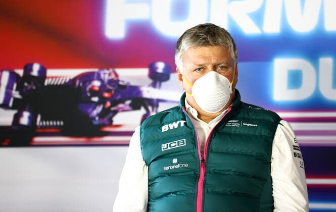 F1 Grand Prix of the Netherlands Otmar Szafnauer (ROU, Aston Martin Cognizant F1 Team), F1 Grand Prix of the Netherlands at Circuit Zandvoort on September 3, 2021 in Zandvoort, Netherlands. (Photo by Bryn Lennon Getty Images FIA Pool via HOCH ZWEI) Zandvoort Netherlands Poolfoto HOCH ZWEI Pool Getty Images ,EDITORIAL USE ONLY
