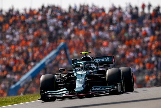 5 Sebastian Vettel GER, Aston Martin Cognizant F1 Team , F1 Grand Prix of the Netherlands at Circuit Zandvoort on September 3, 2021 in Zandvoort, Netherlands Photo by HOCH ZWEI Zandvoort Netherlands