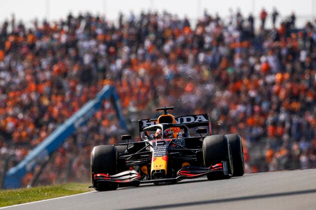 33 Max Verstappen NED, Red Bull Racing , F1 Grand Prix of the Netherlands at Circuit Zandvoort on September 3, 2021 in Zandvoort, Netherlands Photo by HOCH ZWEI Zandvoort Netherlands