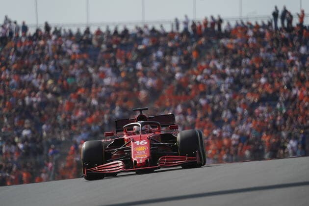 FORMULA 1 HEINEKEN DUTCH GRAND PRIX 2021 03 09 2021, Circuit Park Zandvoort, Zandvoort, FORMULA 1 HEINEKEN DUTCH GRAND PRIX 2021 , in the picture Charles Leclerc MCO 16 , Scuderia Ferrari Mission Winnow nordphotoxGmbHx xBratic nph00250