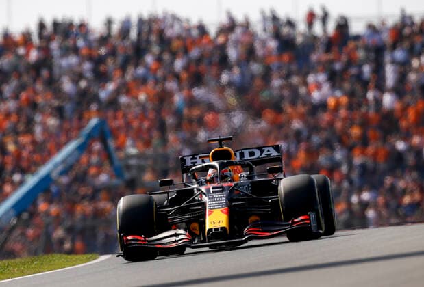 33 Max Verstappen NED, Red Bull Racing , F1 Grand Prix of the Netherlands at Circuit Zandvoort on September 3, 2021 in Zandvoort, Netherlands Photo by HOCH ZWEI Zandvoort Netherlands