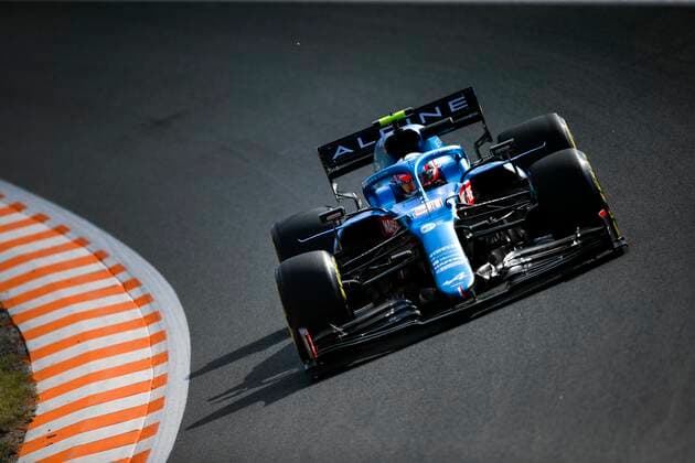 31 OCON Esteban (fra), Alpine F1 A521, action during the Formula 1 Heineken Dutch Grand Prix 2021, 13th round of the 2021 FIA Formula One World Championship, WM, Weltmeisterschaft from September 3 to 5, 2021 on the Circuit Zandvoort, in Zandvoort, Netherlands FORMULE 1 : Grand Prix des Pays-Bas - Essais - 03 09 2021 DPPI PANORAMIC 