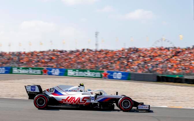 47 SCHUMACHER Mick (ger), Haas F1 Team VF-21 Ferrari, action during the Formula 1 Heineken Dutch Grand Prix 2021, 13th round of the 2021 FIA Formula One World Championship, WM, Weltmeisterschaft from September 3 to 5, 2021 on the Circuit Zandvoort, in Zandvoort, Netherlands FORMULE 1 : Grand Prix des Pays-Bas - Essais - 03 09 2021 DPPI PANORAMIC 