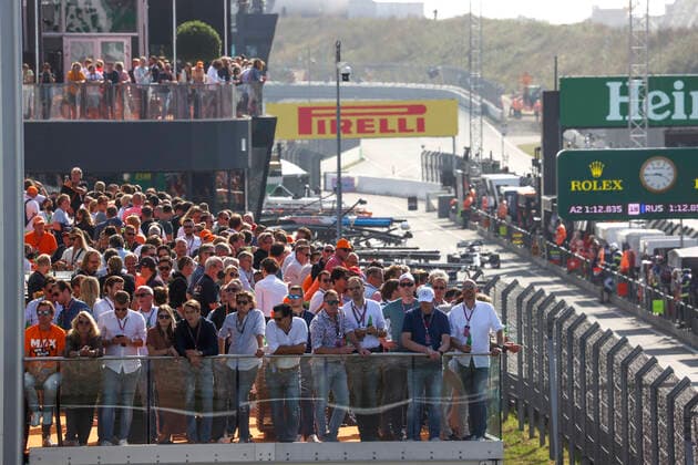 Fans, F1 Grand Prix of the Netherlands at Circuit Zandvoort on September 3, 2021 in Zandvoort, Netherlands Photo by HOCH ZWEI Zandvoort Netherlands