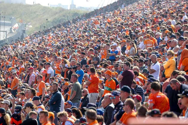 Fans, F1 Grand Prix of the Netherlands at Circuit Zandvoort on September 3, 2021 in Zandvoort, Netherlands Photo by HOCH ZWEI Zandvoort Netherlands