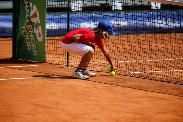 September 3, 2021, Como, Italy: Como, Italy, Tennis Como, September 03, 2021, ATP, Tennis Herren Challenger Como tennis tournament red clay during ATP Challenger 2021 - Citta di Como - Tennis Internationals Tennis Internationals - ATP Challenger 2021 - Citta di Como, como, Italy  - ZUMAl164 20210903_zsa_l164_319 Copyright: xRobertaxCorradinx