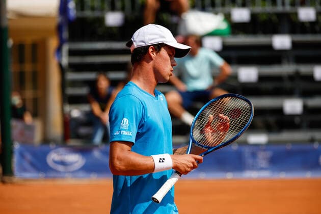 September 3, 2021, Como, Italy: Como, Italy, Tennis Como, September 03, 2021, Daniel Altmaier from Germany during ATP, Tennis Herren Challenger 2021 - Citta di Como - Tennis Internationals Tennis Internationals - ATP Challenger 2021 - Citta di Como, como, Italy  - ZUMAl164 20210903_zsa_l164_327 Copyright: xRobertaxCorradinx
