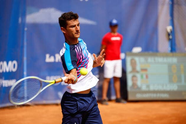 September 3, 2021, Como, Italy: Como, Italy, Tennis Como, September 03, 2021, Riccardo Bonadio from Italy during ATP, Tennis Herren Challenger 2021 - Citta di Como - Tennis Internationals Tennis Internationals - ATP Challenger 2021 - Citta di Como, como, Italy  - ZUMAl164 20210903_zsa_l164_328 Copyright: xRobertaxCorradinx
