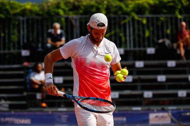 Andrea Vavassori from Italy during ATP, Tennis Herren Challenger 2021 - Citta di Como, Tennis Internationals in Como, Italy, September 03 2021  Copyright: xRobertaxCorradinx xIPAx xx 0