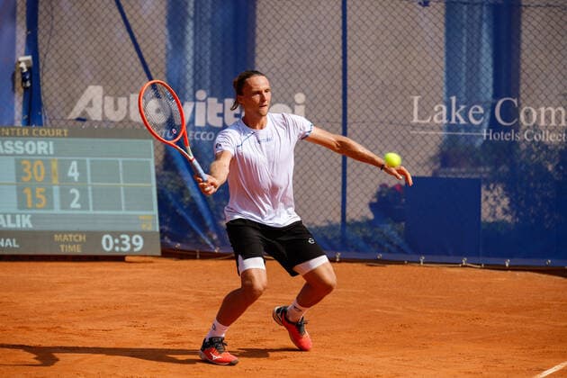 Jozef Kovalik from Slovakia during ATP, Tennis Herren Challenger 2021 - Citta di Como, Tennis Internationals in Como, Italy, September 03 2021  Copyright: xRobertaxCorradinx xIPAx xx 0