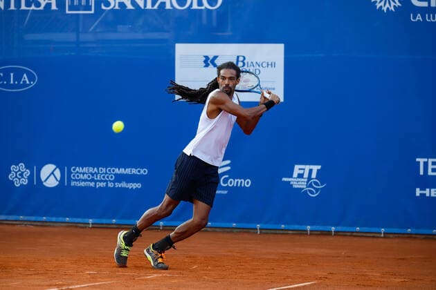 September 3, 2021, Como, Italy: Como, Italy, Tennis Como, September 03, 2021, Dustin Brown and Andrej Martin during ATP, Tennis Herren Challenger 2021 - Citta di Como - Tennis Internationals Tennis Internationals - ATP Challenger 2021 - Citta di Como, como, Italy  - ZUMAl164 20210903_zsa_l164_355 Copyright: xRobertaxCorradinx