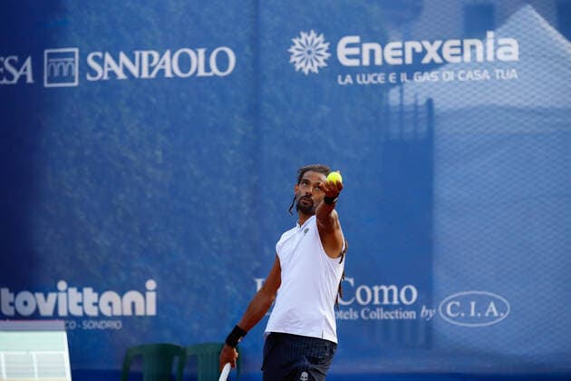 September 3, 2021, Como, Italy: Como, Italy, Tennis Como, September 03, 2021, Dustin Brown and Andrej Martin during ATP, Tennis Herren Challenger 2021 - Citta di Como - Tennis Internationals Tennis Internationals - ATP Challenger 2021 - Citta di Como, como, Italy  - ZUMAl164 20210903_zsa_l164_358 Copyright: xRobertaxCorradinx