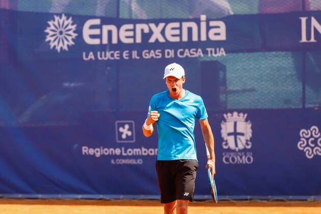 September 3, 2021, Como, Italy: Como, Italy, Tennis Como, September 03, 2021, Daniel Altmaier from Germany during ATP, Tennis Herren Challenger 2021 - Citta di Como - Tennis Internationals Tennis Internationals - ATP Challenger 2021 - Citta di Como, como, Italy - ZUMAl164 20210903_zsa_l164_373 Copyright: xRobertaxCorradinx