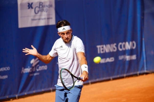Andrea Arnaboldi from Italy during ATP, Tennis Herren Challenger 2021 - Citta di Como, Tennis Internationals in Como, Italy, September 03 2021  Copyright: xRobertaxCorradinx xIPAx xx 0