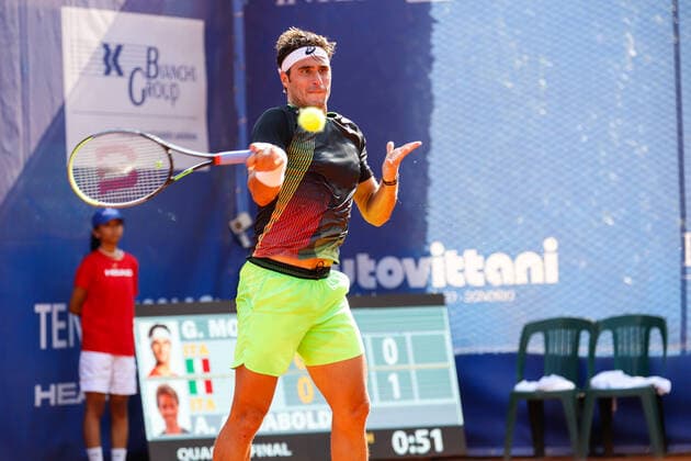 September 3, 2021, Como, Italy: Como, Italy, Tennis Como, September 03, 2021, Gian Marco Moroni from Italy during ATP, Tennis Herren Challenger 2021 - Citta di Como - Tennis Internationals Tennis Internationals - ATP Challenger 2021 - Citta di Como, como, Italy  - ZUMAl164 20210903_zsa_l164_422 Copyright: xRobertaxCorradinx