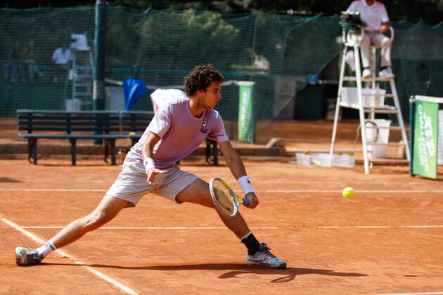 September 3, 2021, Como, Italy: Como, Italy, Tennis Como, September 03, 2021, Juan Manuel Cerundolo from Argentina during ATP, Tennis Herren Challenger 2021 - Citta di Como - Tennis Internationals Tennis Internationals - ATP Challenger 2021 - Citta di Como, como, Italy  - ZUMAl164 20210903_zsa_l164_642 Copyright: xRobertaxCorradinx