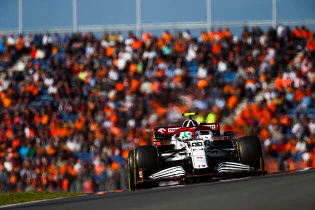99 GIOVINAZZI Antonio (ita), Alfa Romeo Racing ORLEN C41, action during the Formula 1 Heineken Dutch Grand Prix 2021, 13th round of the 2021 FIA Formula One World Championship, WM, Weltmeisterschaft from September 3 to 5, 2021 on the Circuit Zandvoort, in Zandvoort, Netherlands FORMULE 1 : Grand Prix des Pays-Bas - 04 09 2021 DPPI PANORAMIC  00121027_GO08585.JPG