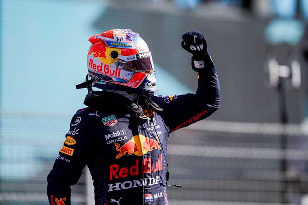 September 4, 2021, Zandvoort, The Netherlands: MAX VERSTAPPEN of the Netherlands and Red Bull Racing is seen after claiming pole position for the 2021 FIA Formula 1 Dutch Grand Prix at Circuit Zandvoort in Zandvoort, The Netherlands. Zandvoort The Netherlands - ZUMAg147 20210904_zap_g147_007 Copyright: xJamesxGasperottix