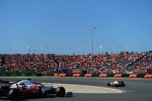 Formula 1 - Dutch Grand Prix - Qualifying Robert Kubica of Alfa Romeo Racing ORLEN drive his C41 single-seater during qualifying of Dutch Grand Prix, 13th round of Formula 1 World Championship, WM, Weltmeisterschaft in CM.com Circuit Zandvoort, North Holland, Netherlands, 4 September 2021 Zandvoort North Hollan Netherlands diodato-notitle210904_npLtL  Copyright: xAndreaxDiodatox